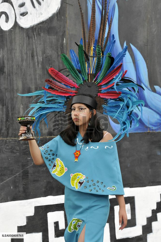 Pre-Hispanic Ceremony - Mexico City