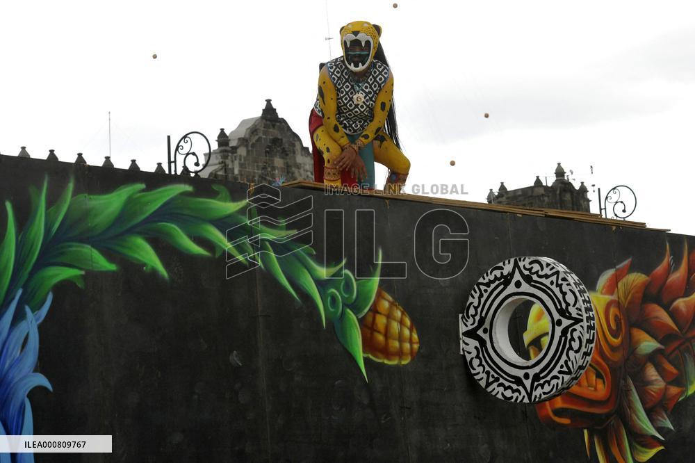 Pre-Hispanic Ceremony - Mexico City