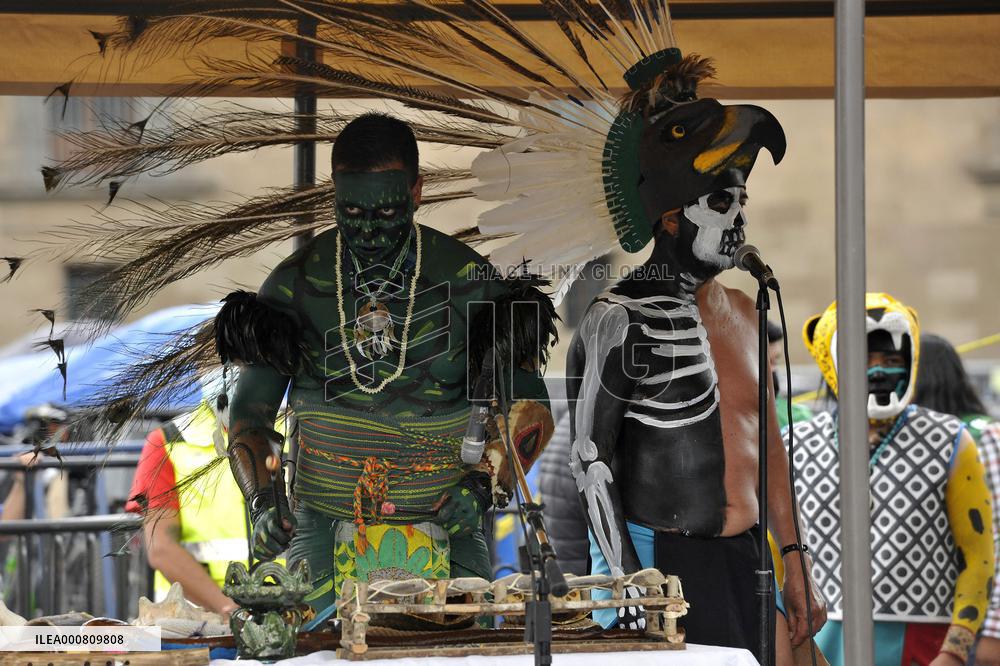 Pre-Hispanic Ceremony - Mexico City