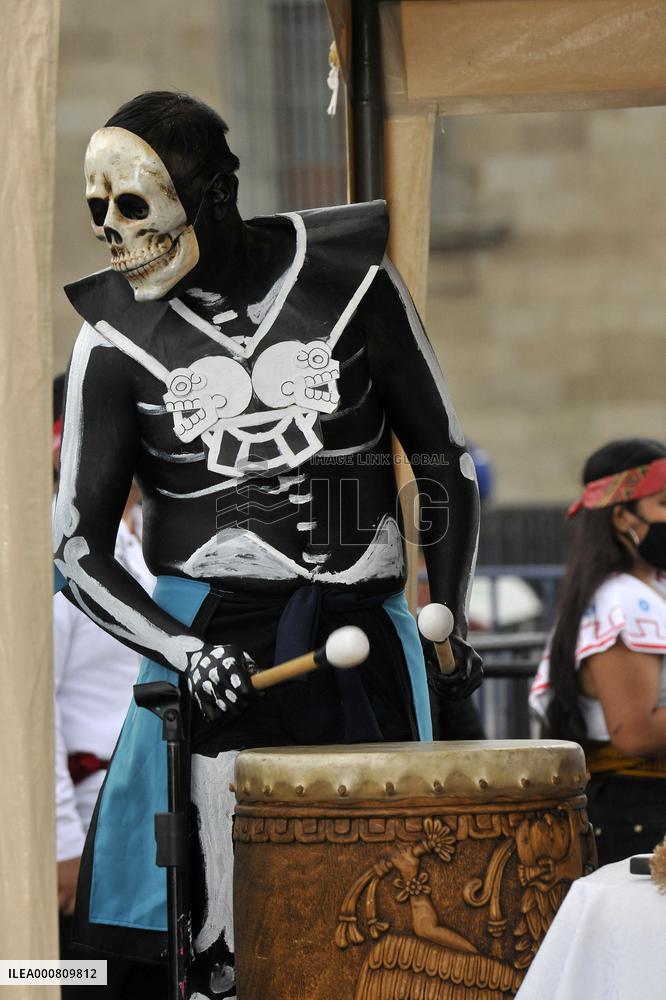 Pre-Hispanic Ceremony - Mexico City