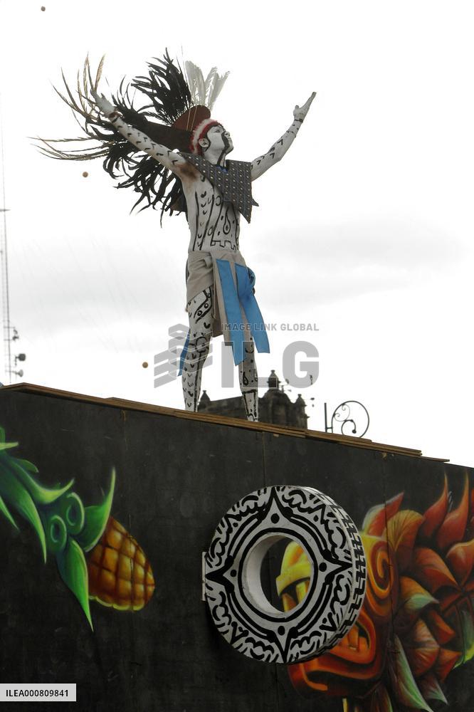 Pre-Hispanic Ceremony - Mexico City