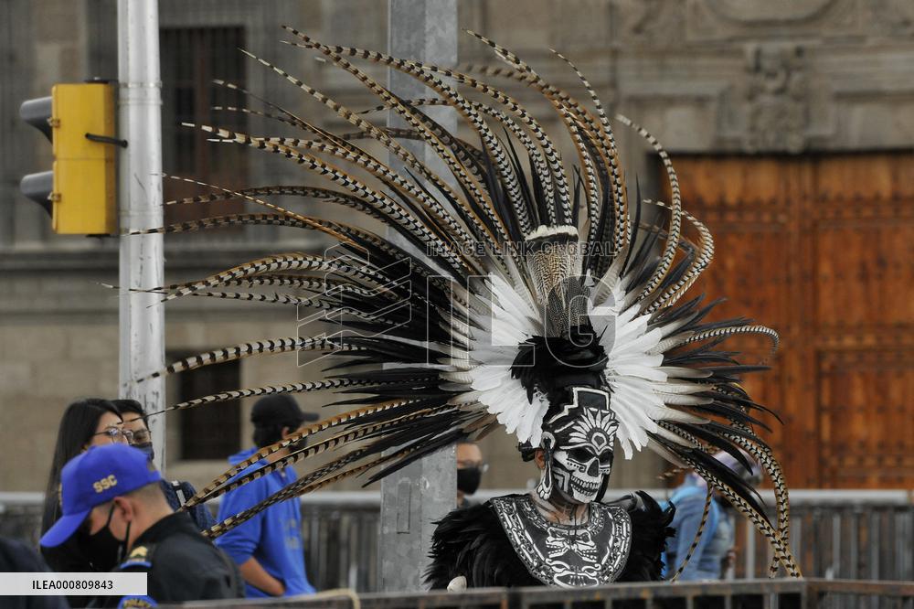 Pre-Hispanic Ceremony - Mexico City