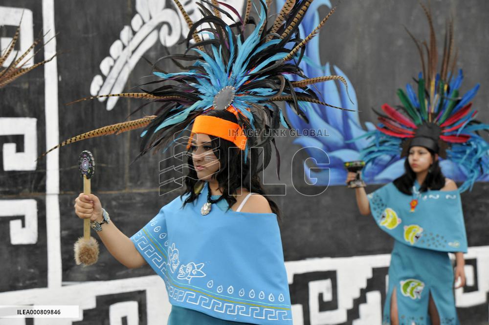 Pre-Hispanic Ceremony - Mexico City
