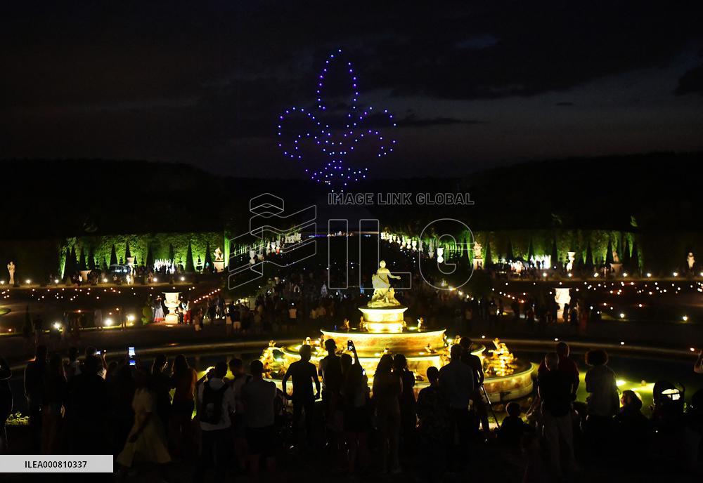 The Nocturnes De Feu At The Palace Of Versailles - France