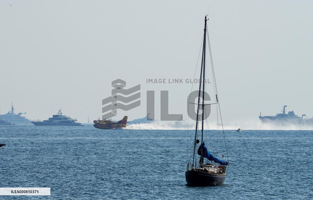 Wildfire In South Of France