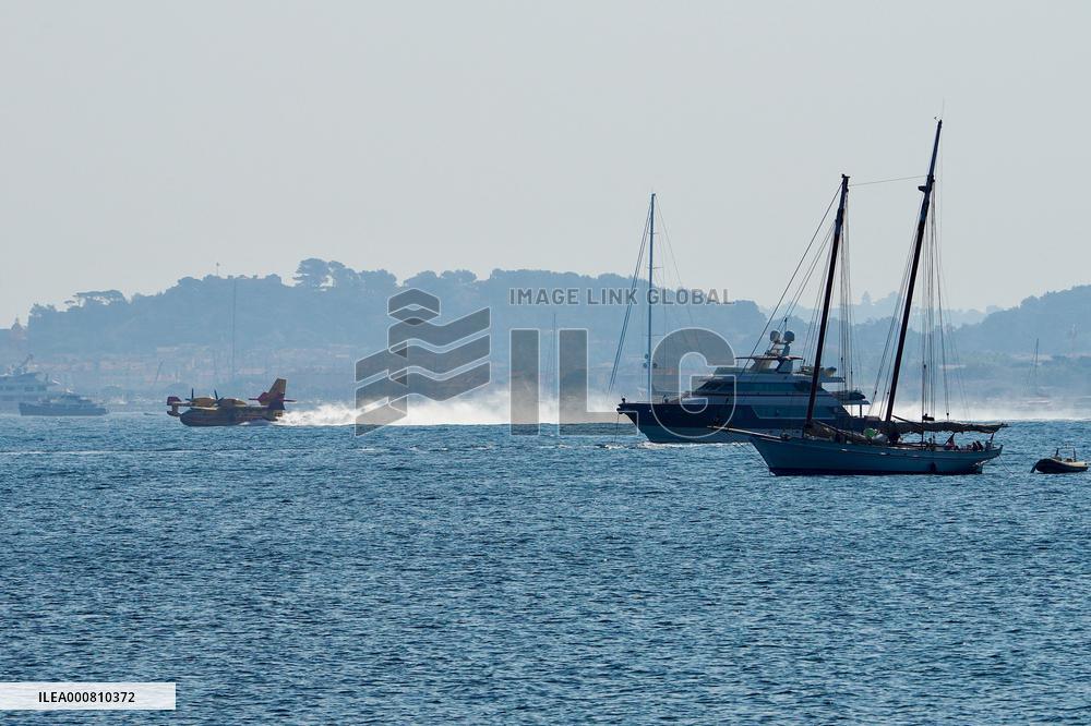Wildfire In South Of France