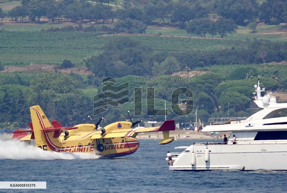 Wildfire In South Of France