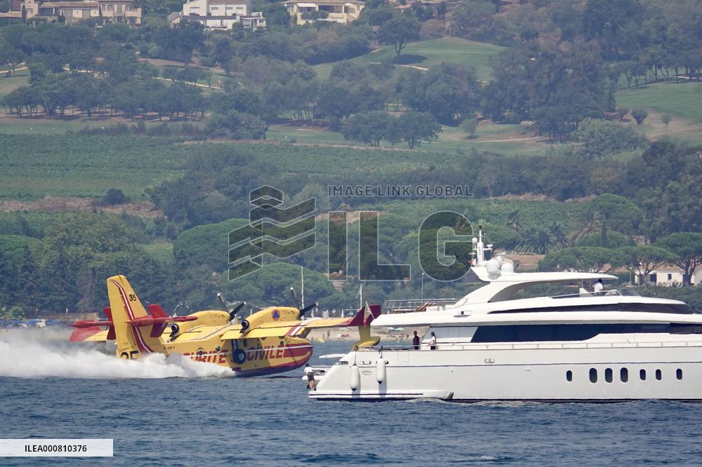 Wildfire In South Of France