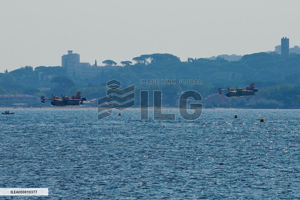 Wildfire In South Of France