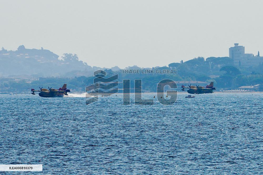 Wildfire In South Of France
