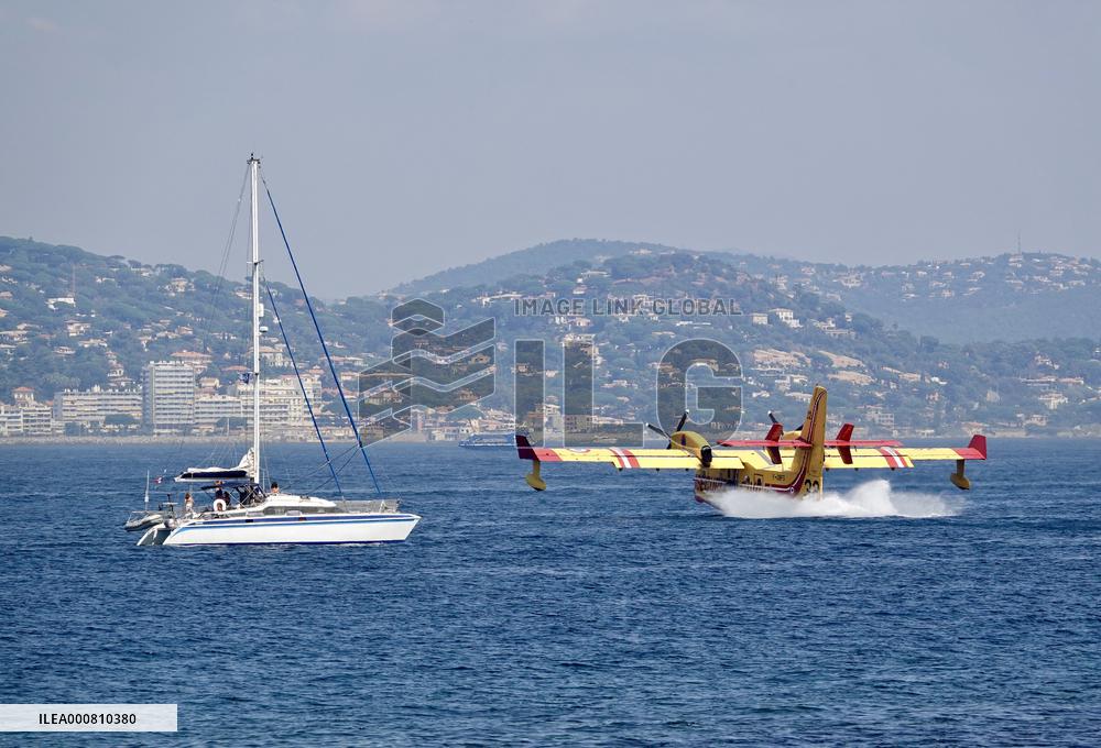 Wildfire In South Of France