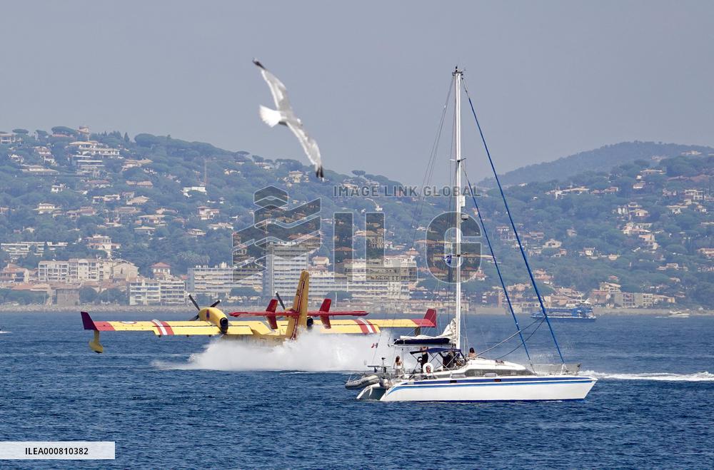 Wildfire In South Of France
