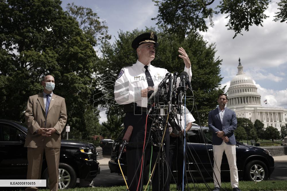 Man Arrested After Bomb Threat Near Capitol - Washington