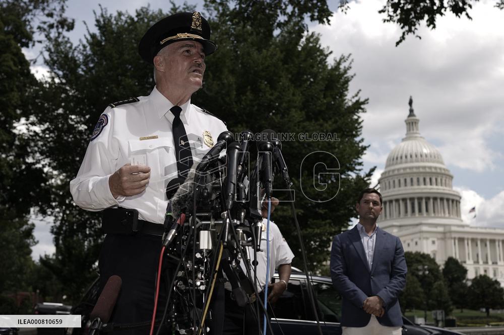 Man Arrested After Bomb Threat Near Capitol - Washington
