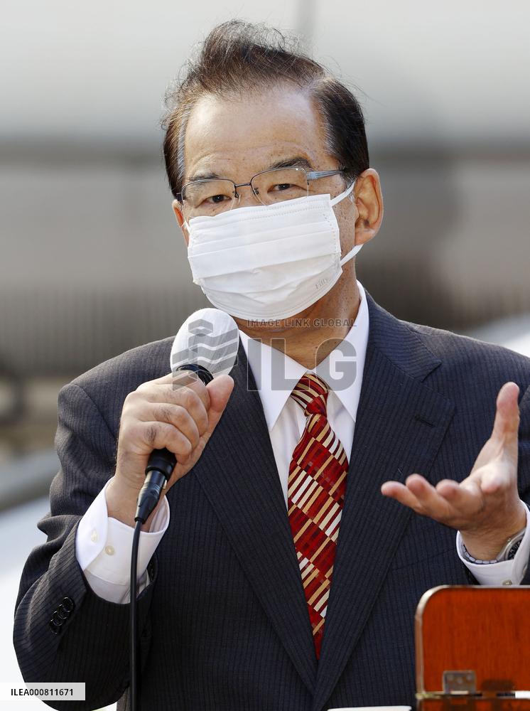 Campaigning for Japanese general election