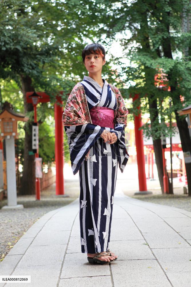 Japanese Yukata Style