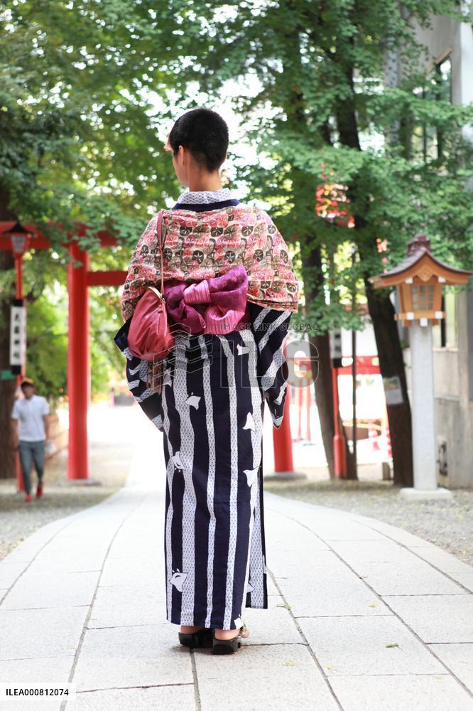 Japanese Yukata Style