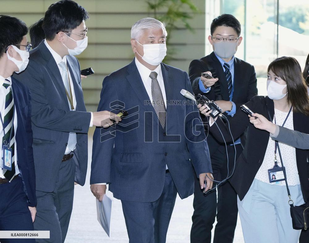 Ex-defense chief Nakatani to be Japan's adviser on human rights