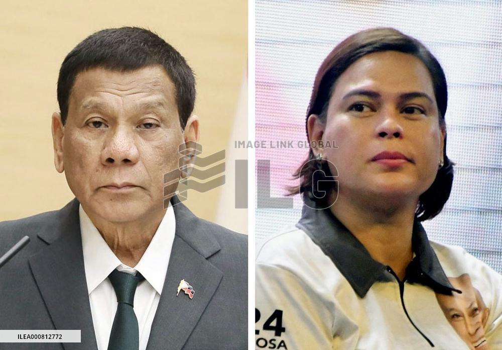 Rodrigo Duterte and Sara Duterte