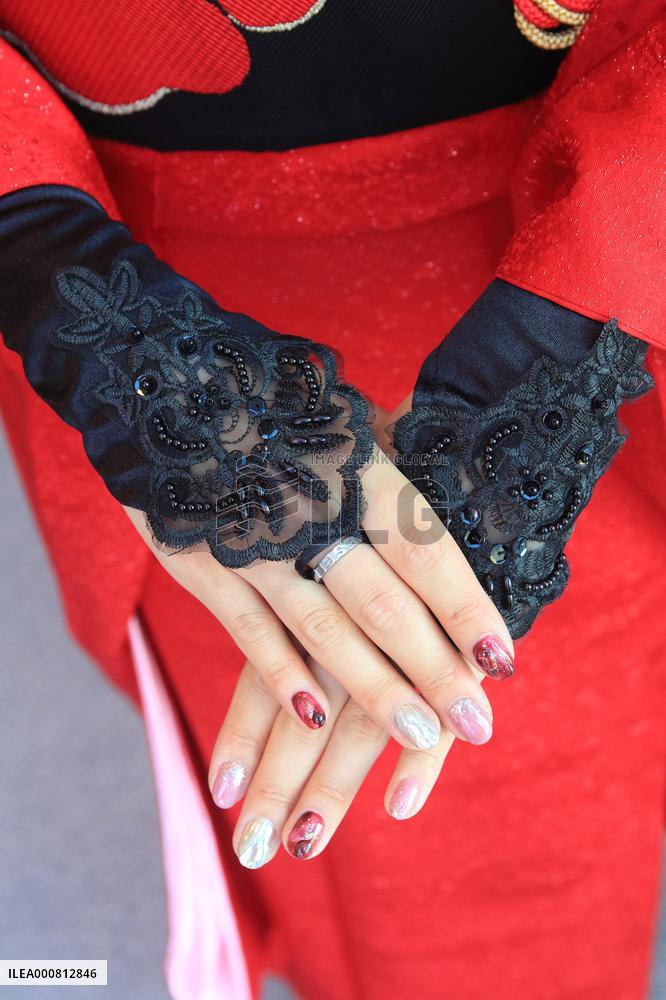 Kimono for the coming of age ceremony