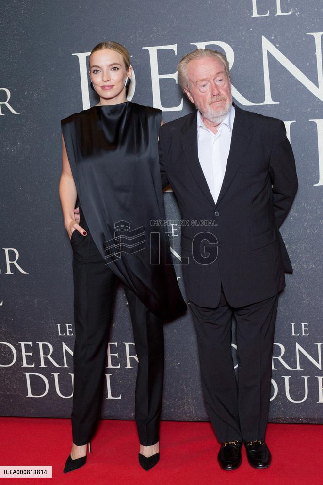 The Last Duel Paris Film Premiere At Gaumont Champs Elysees