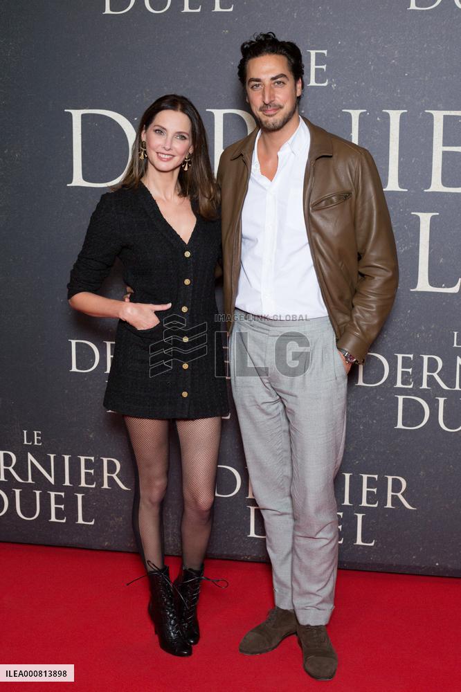 The Last Duel Paris Film Premiere At Gaumont Champs Elysees