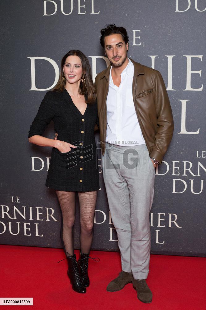 The Last Duel Paris Film Premiere At Gaumont Champs Elysees