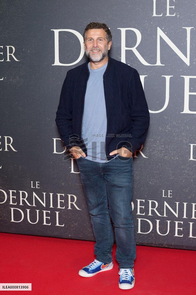 The Last Duel Paris Film Premiere At Gaumont Champs Elysees