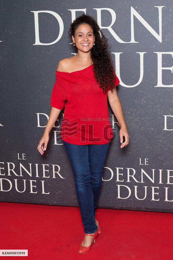 The Last Duel Paris Film Premiere At Gaumont Champs Elysees