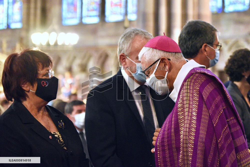 Tribute to Bernard Stalter, at the Cathedral Notre Dame de Strasbourg