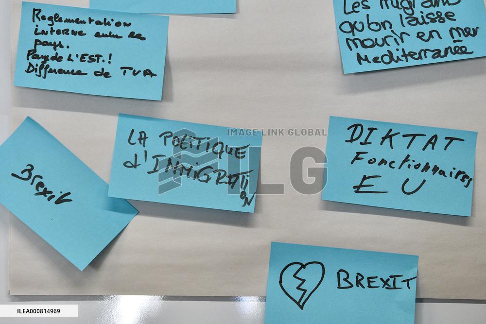 Jean-Michel Blanquer conference on the future of Europe Strasbourg