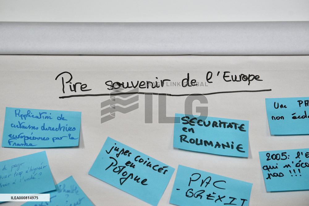 Jean-Michel Blanquer conference on the future of Europe Strasbourg