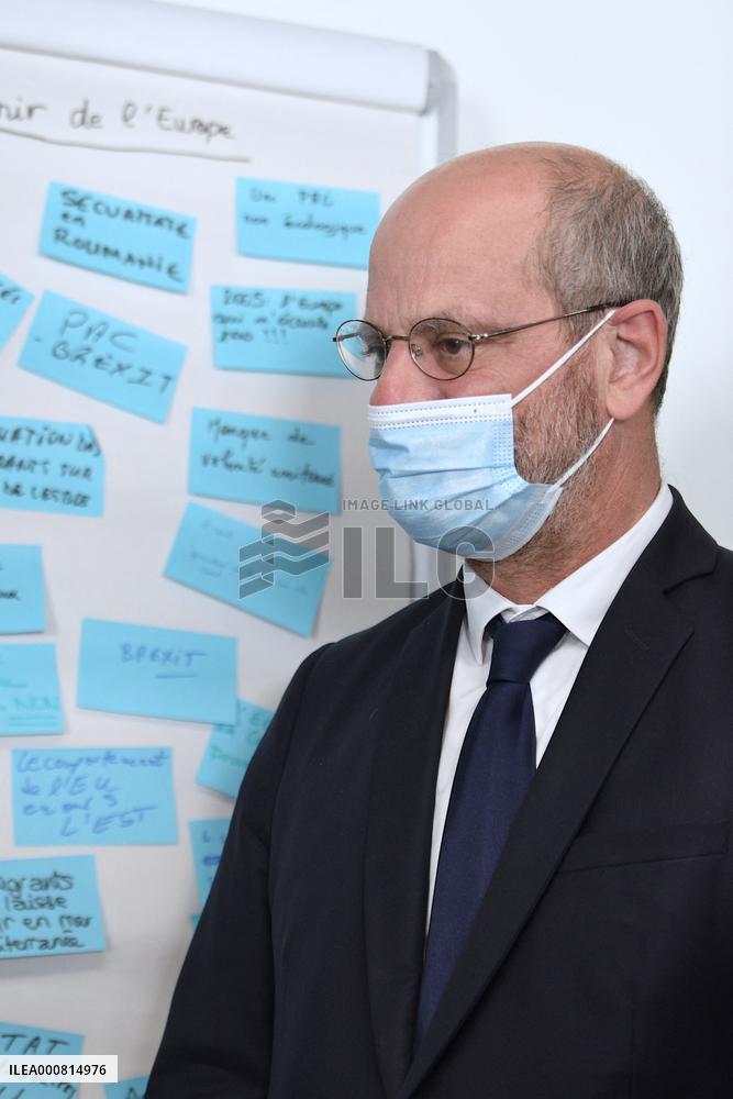 Jean-Michel Blanquer conference on the future of Europe Strasbourg