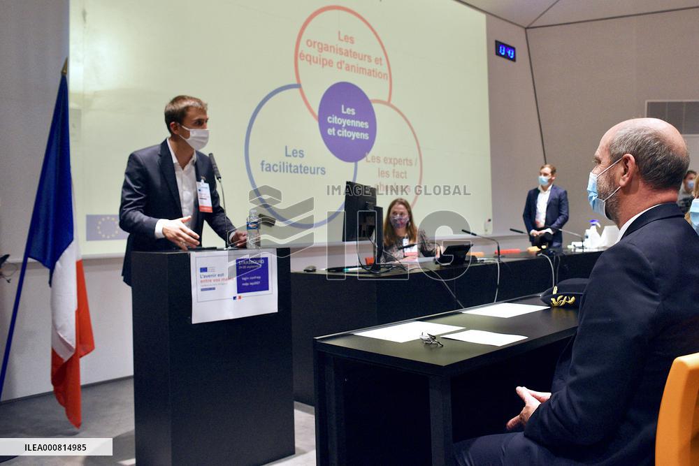 Jean-Michel Blanquer conference on the future of Europe Strasbourg