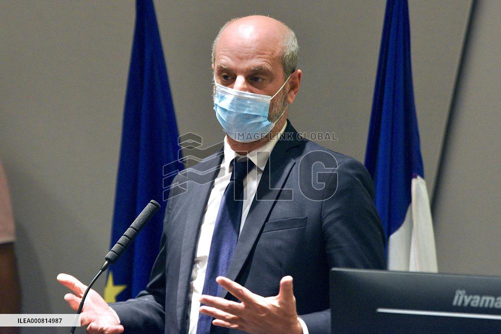 Jean-Michel Blanquer conference on the future of Europe Strasbourg