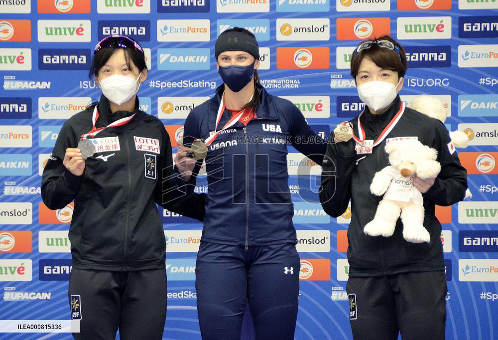 Speed skating: World Cup event in Poland