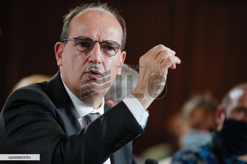 Jean Castex in Toulouse for the regional conferences on the futur of Europe