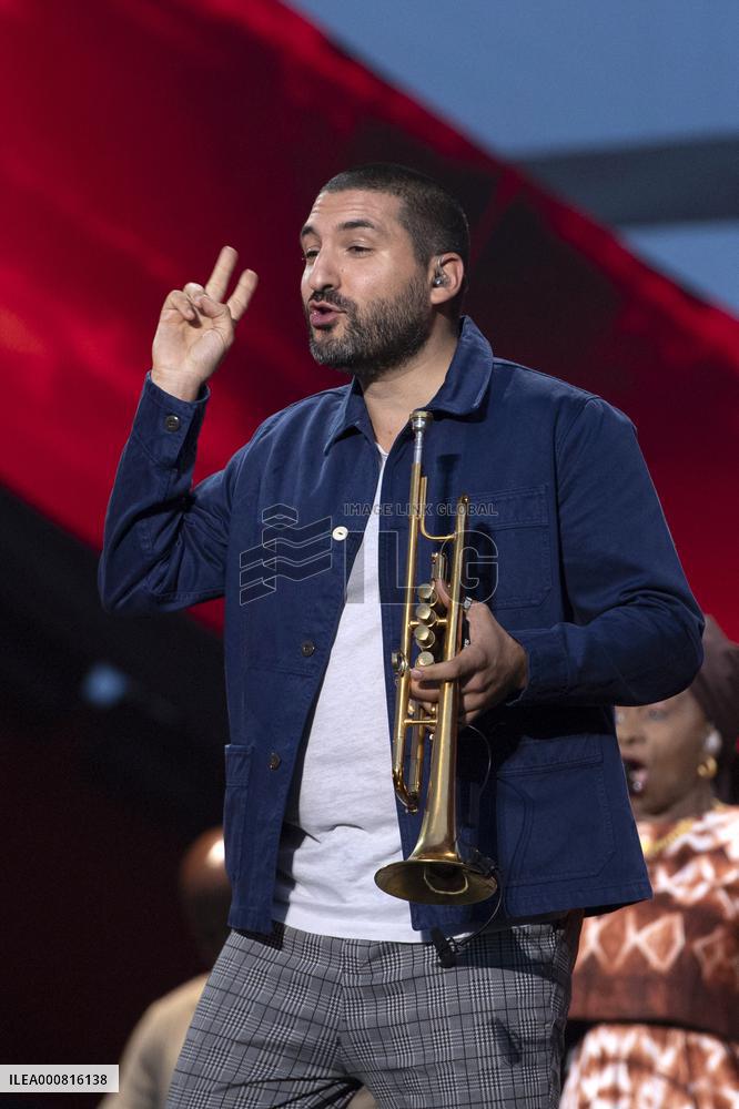 Global Citizen Live Paris - Angelique Kidjo and Ibrahim Maalouf