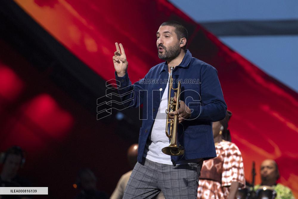 Global Citizen Live Paris - Angelique Kidjo and Ibrahim Maalouf