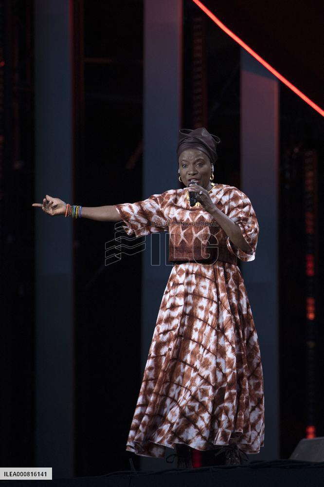 Global Citizen Live Paris - Angelique Kidjo and Ibrahim Maalouf