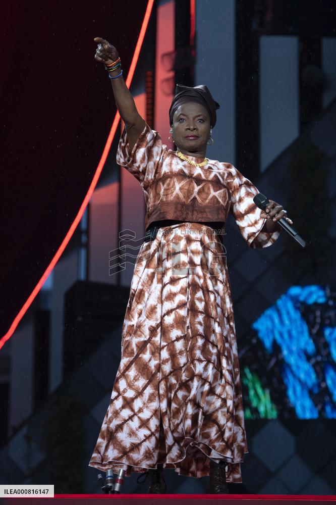Global Citizen Live Paris - Angelique Kidjo and Ibrahim Maalouf