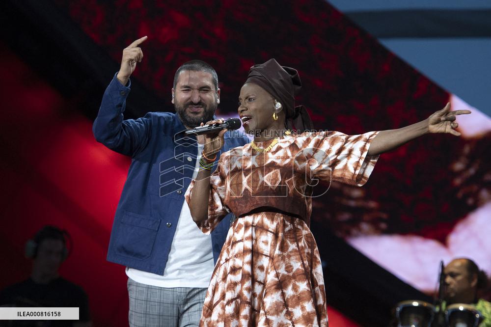 Global Citizen Live Paris - Angelique Kidjo and Ibrahim Maalouf