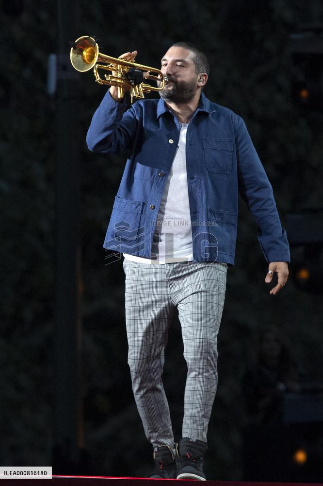 Global Citizen Live Paris - Angelique Kidjo and Ibrahim Maalouf