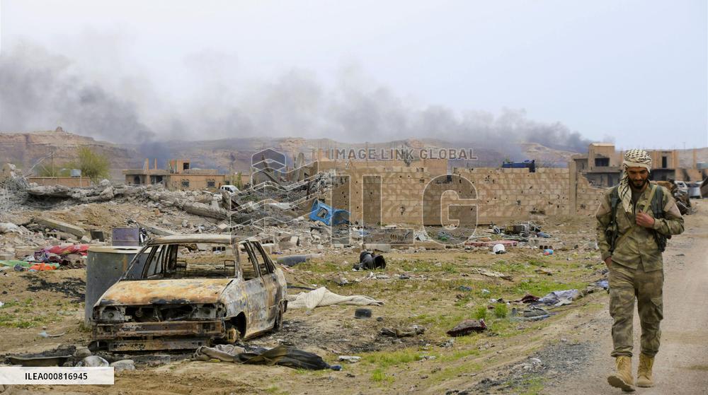 Baghuz in eastern Syria