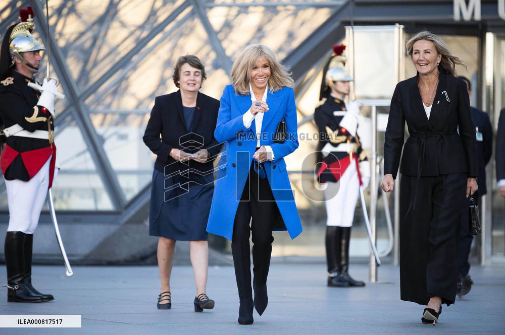 Emmanuel Macron and Greek prime Minister - Paris