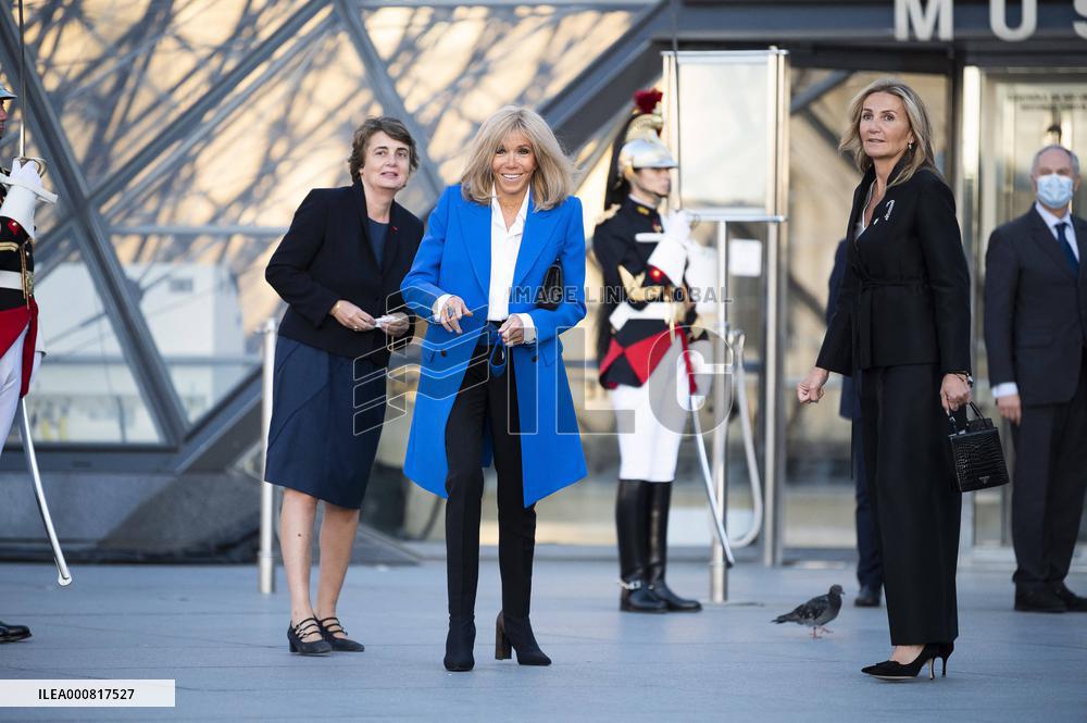 Emmanuel Macron and Greek prime Minister - Paris