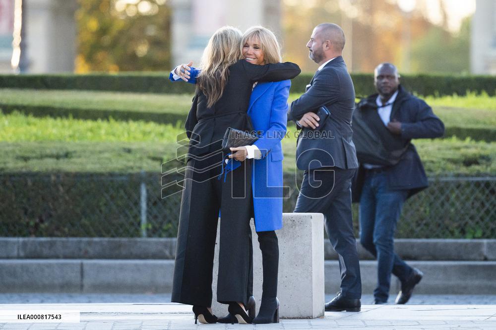 Emmanuel Macron and Greek prime Minister - Paris