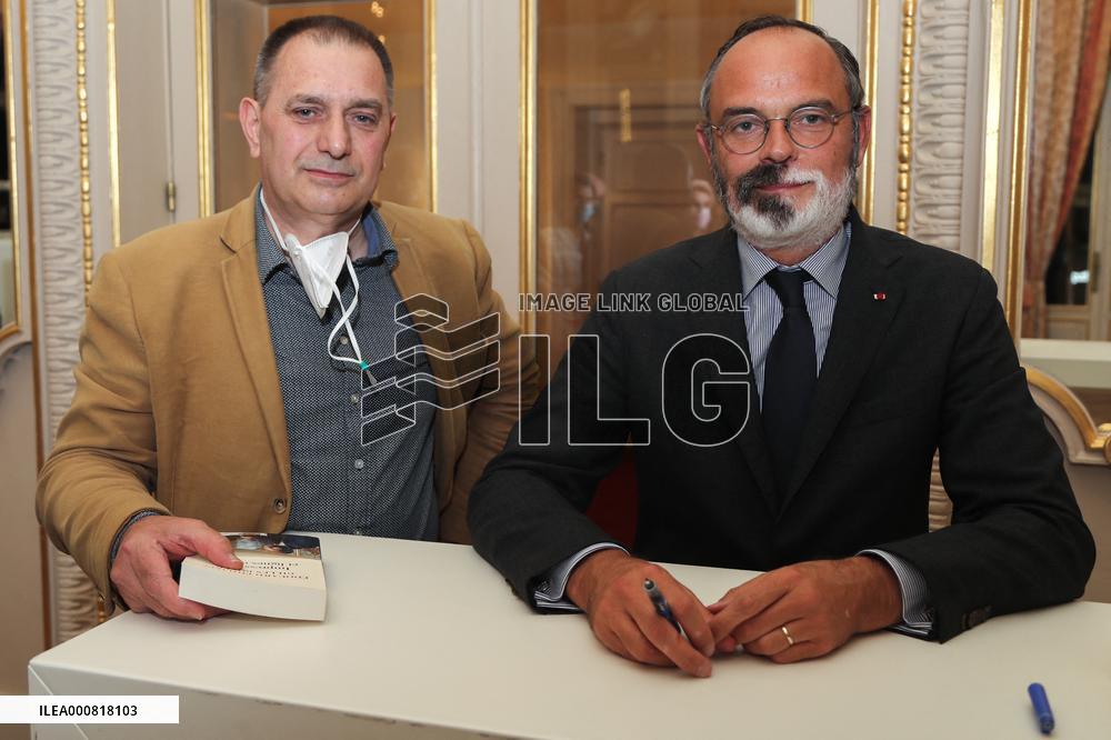 Edouard Philippe Takes Part In A Discussion Event - Liege