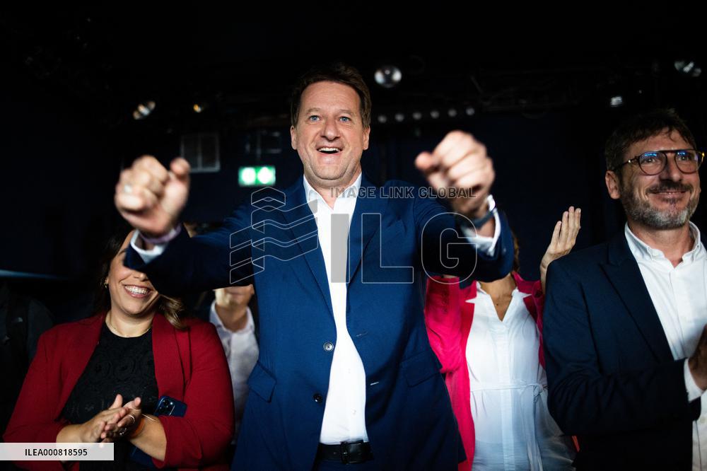 Yannick Jadot wins the EELV primary - Pantin