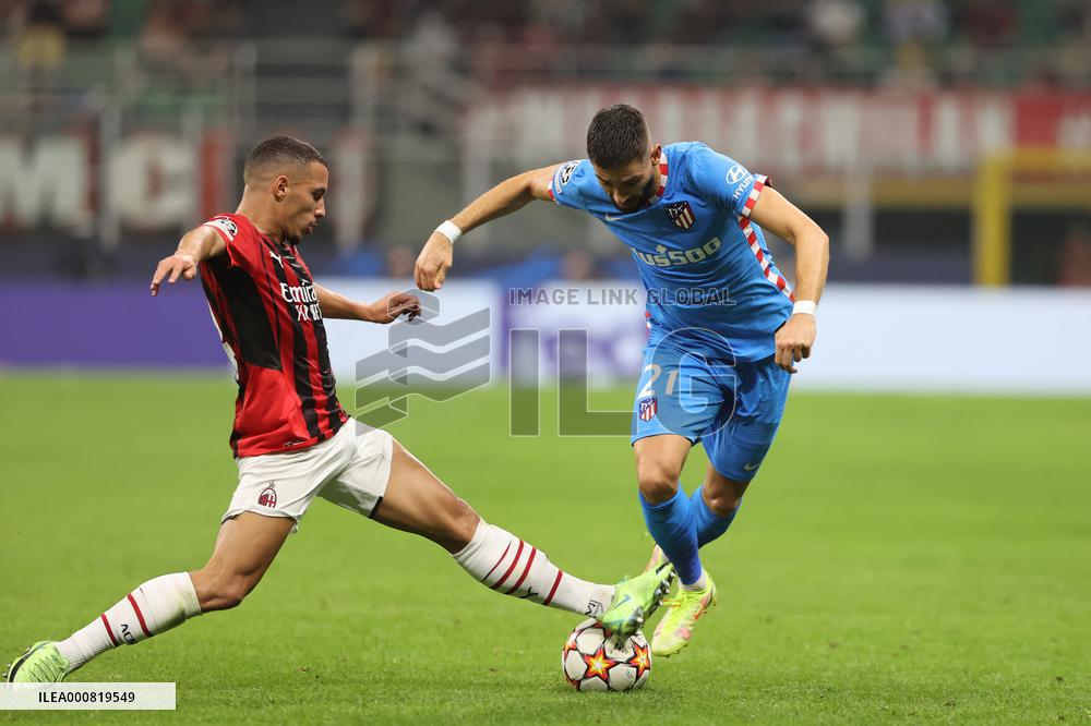 Champions League - AC Milan v Atletico Madrid